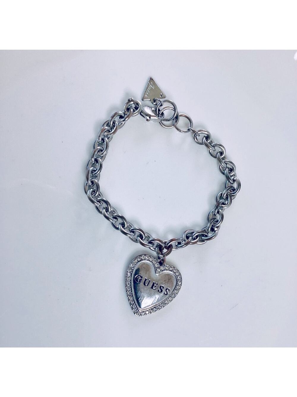 Guess Heart Tag Bracelet